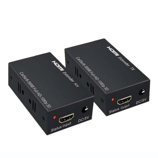 HDMI Range Extender with Single LAN - 60m Reach - Image 2