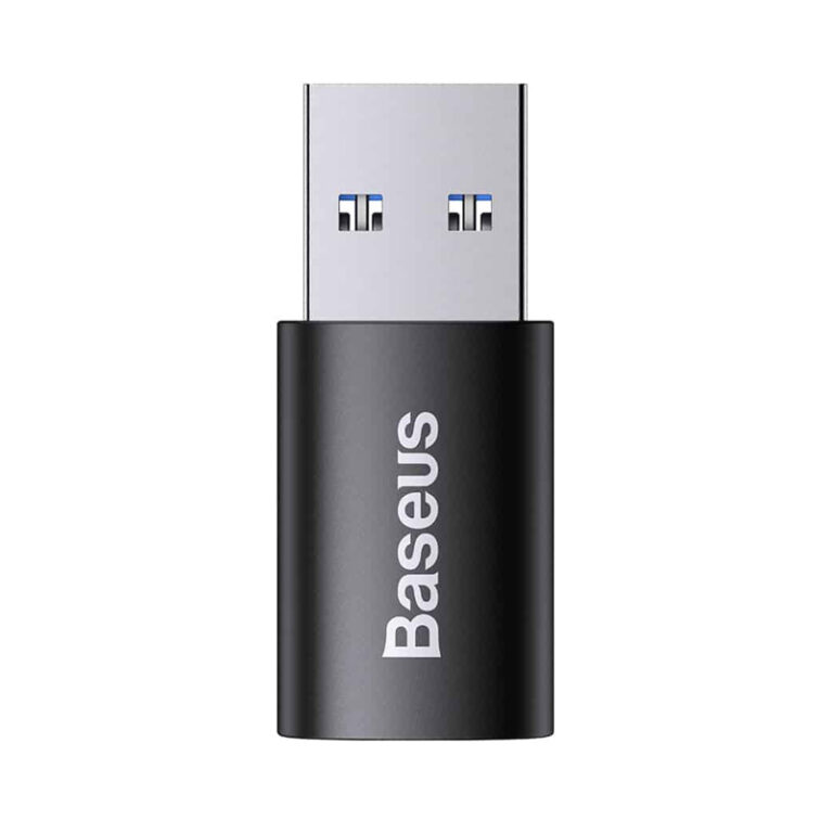 Baseus Ingenuity Series Mini Otg Adapter Usb To Type C In Black