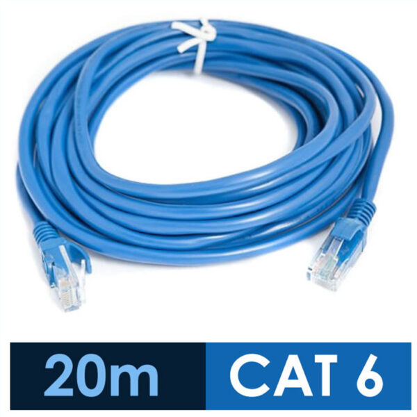 LAN PATCH CABLE CAT 6 UTP 20 METER