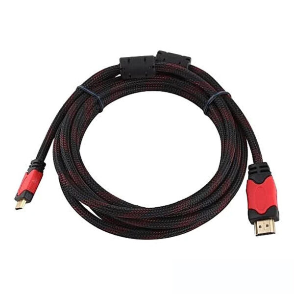 HDMI Cable CCS with Mesh Round 3 Meter - Image 2