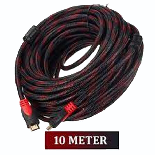 HDMI Cable CCS with Mesh Round 10 Meter