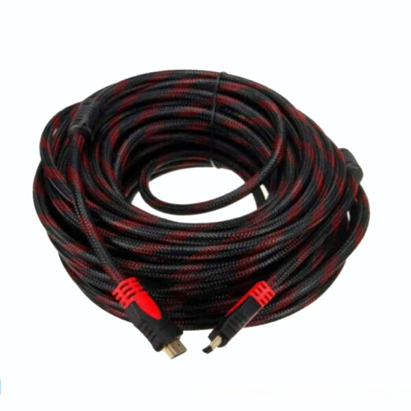 HDMI Cable CCS with Mesh Round 15 Meter - Image 3