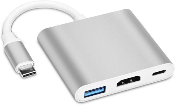 USB 3.1 Type C to HDMI, USB 3.0, and Type C 3.1 OTG Adapter - Image 2