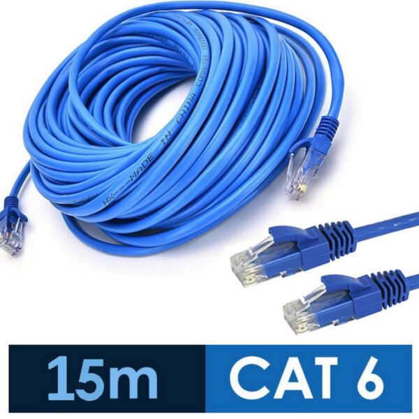 LAN PATCH CABLE CAT 6 UTP 15 METER