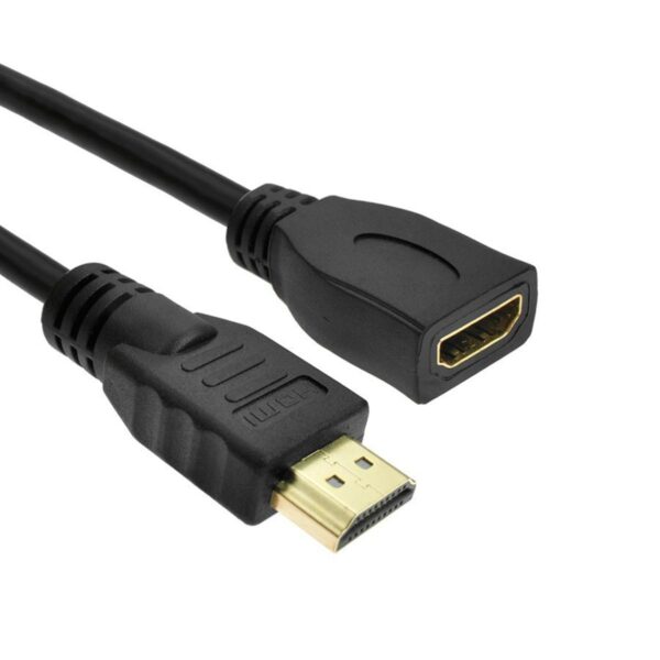 HDMI Male to Female Extension Cable (0.3M) - Image 3