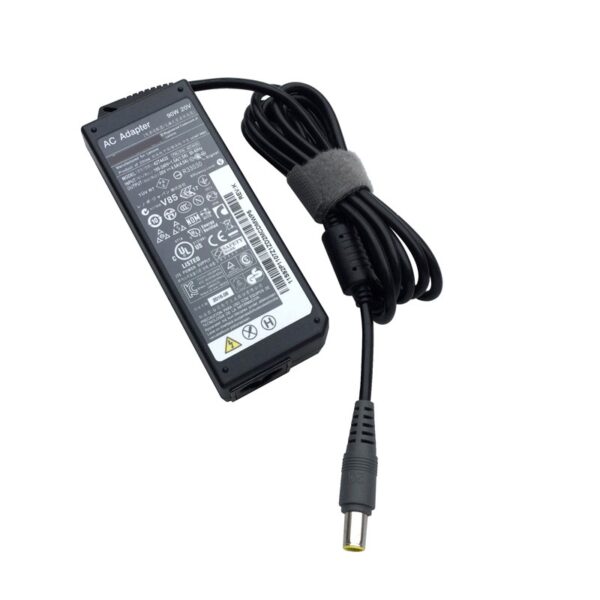 LENOVO 20V 3.25A C/P ROUND PIN YELLOW AND GRAY 65W Laptop Charger - Image 4