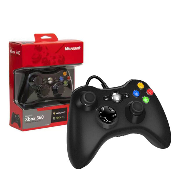 Xbox 360 Wired Game Controller: Precision Gaming with Remote Joypad
