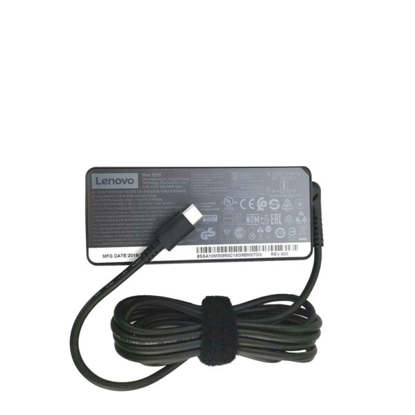 Lenovo USB-C 65W Laptop AC Adapter Charger - Image 2