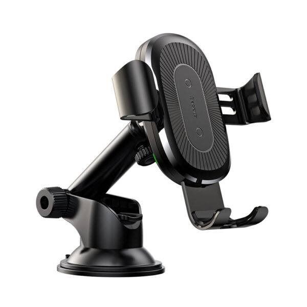 Baseus Wireless Charger Gravity Car Mount Osculum Type WXYL-A01 Black - Image 2