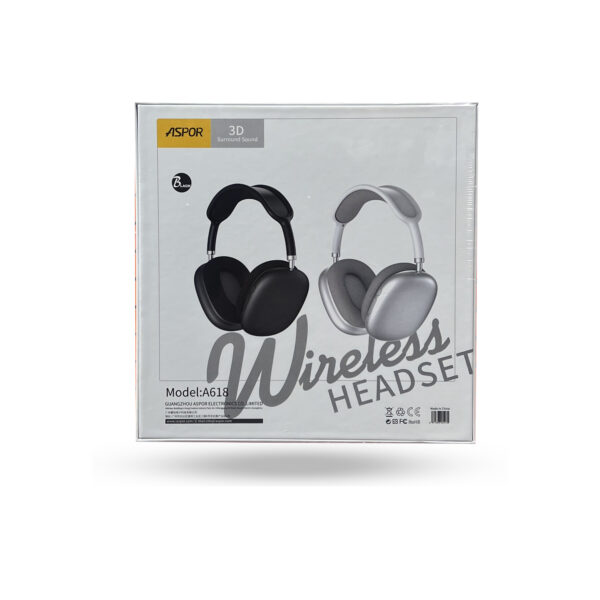ASPOR A618 Wireless Bluetooth Headset - Advanced 5.1 Technology - Image 4