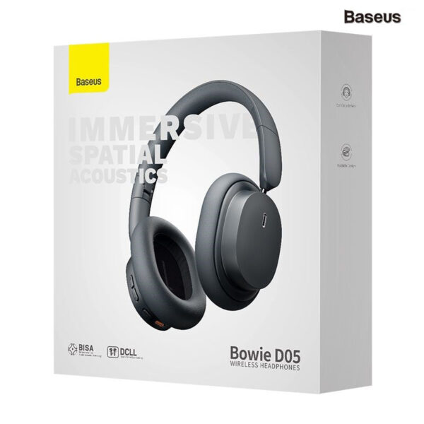 Baseus Bowie D05 Wireless Headphones - Grey