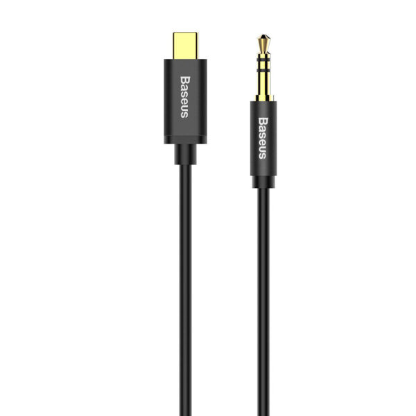 Baseus M01 Yiven Type-C Male to 3.5mm Male Audio Cable - Black - Image 2