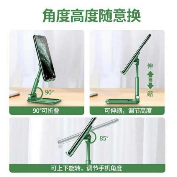 Foldable Tablet Mobile Stand Holder - Big Size - Image 3
