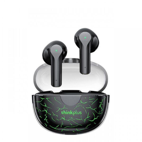 Lenovo XT95 Pro TWS Bluetooth 5.1 Earphones - Game Low Latency, RGB, AAC Bass, HiFi HD, Mic, Black - Image 2