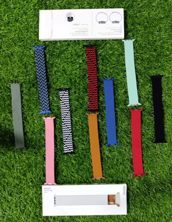 Braided Single Loop Smartwatch Straps - 42/44/45/49mm