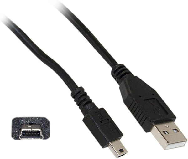 USB 2.0 Type A Male to Mini 5P Data Cable - Image 2