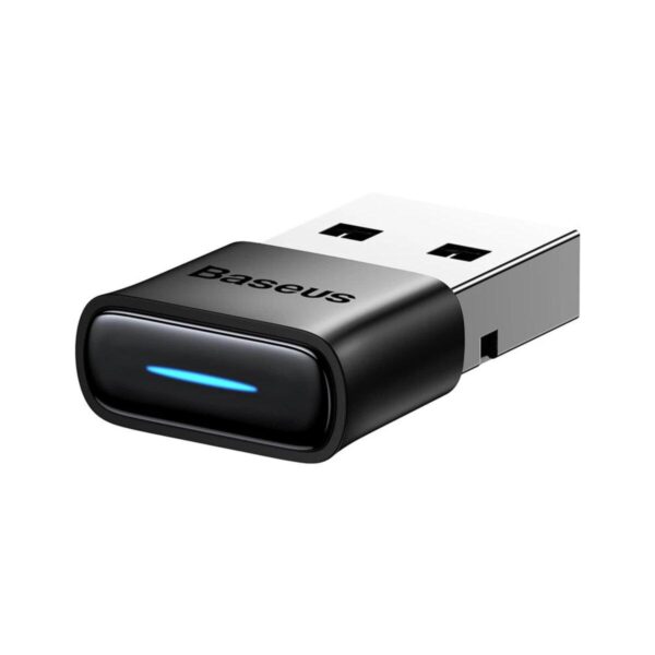 Baseus BA04 Mini Bluetooth Adapter for PC, USB 5.0 Wireless Bluetooth Dongle Receiver - Black ZJBA000001 - Image 3