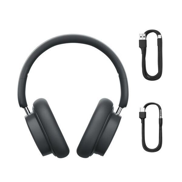 Baseus Bowie D05 Wireless Headphones - Grey - Image 4