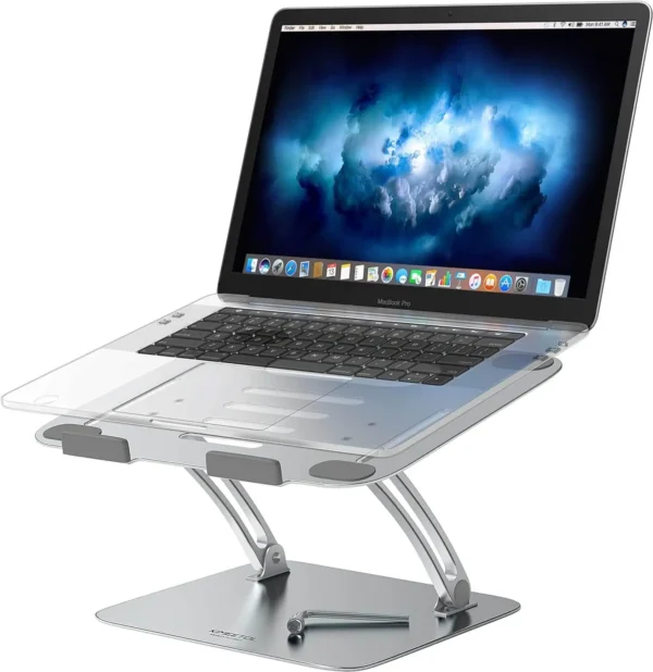 J21 Aluminum Alloy Laptop Stand - Multi-Angle Adjustable - Image 2