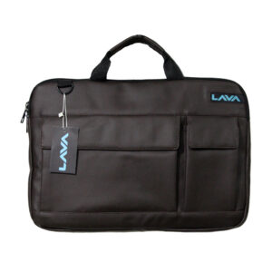 Orange 15.6 Inch File Laptop Bag - PU Leather, Brown