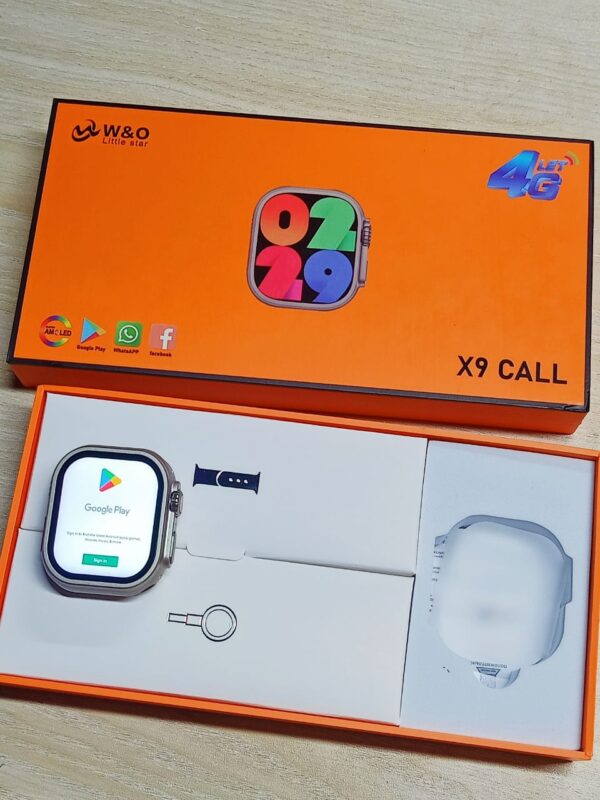 W&O Little Star X9 4G Android Smartwatch - Super AMOLED, 1GB/16GB, App Compatibility - Image 4