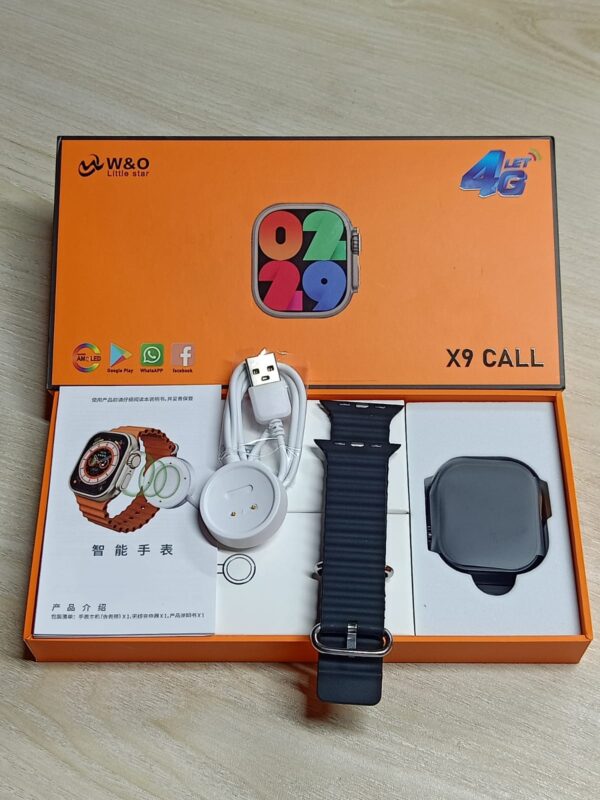 W&O Little Star X9 4G Android Smartwatch - Super AMOLED, 1GB/16GB, App Compatibility