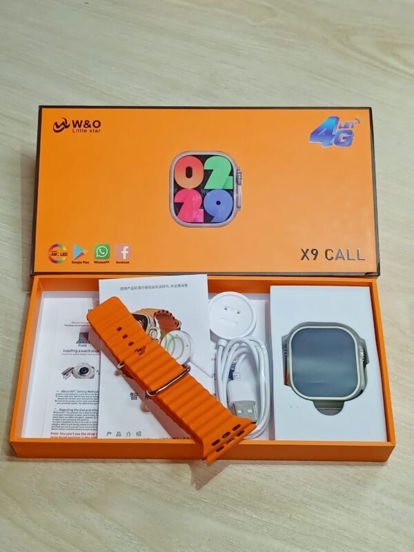 W&O Little Star X9 4G Android Smartwatch - Super AMOLED, 1GB/16GB, App Compatibility - Image 3
