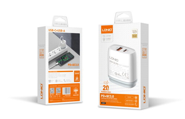 LDNIO Q229 20W PD+QC3.0 Fast Charger