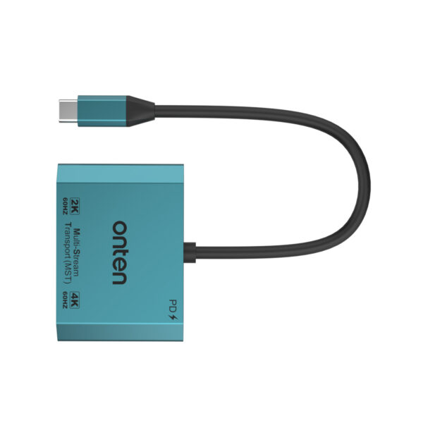 ONTEN 3 in 1 USB-C to HDMI+VGA Video Adapter HDMI (4K@60Hz)+VGA (2K@60Hz)+PD 3.0 M205 - Image 3