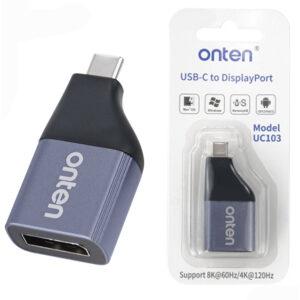 ONTEN Type C to DP 8k@60hz or 4K@120hz UC103