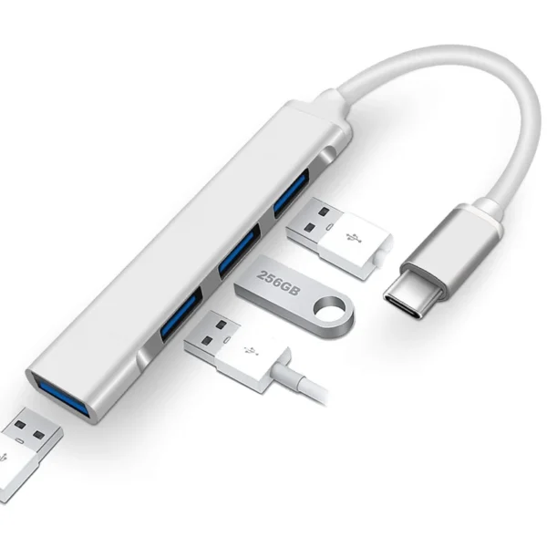 TYPE C TO  4 USB Port HUB - Image 3