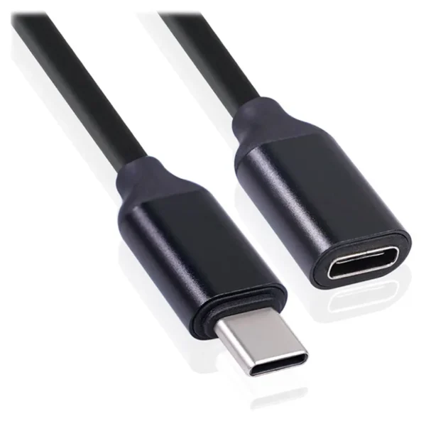 Type-C Male To Type-C Female Cable 1.5m - Image 2