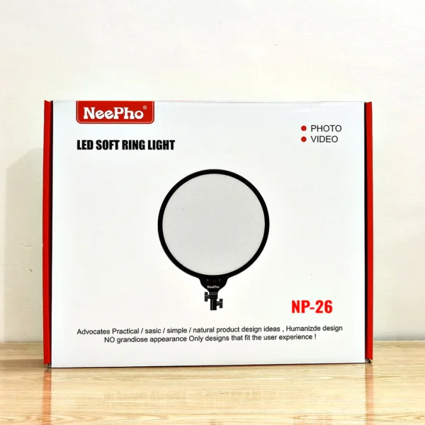 Neepho NP-26 Ring Light Soft LED - Image 3