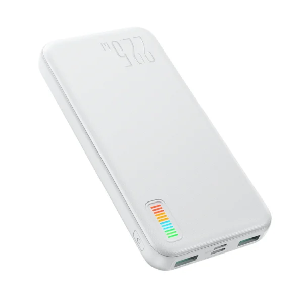 JOYROOM JR-QP194 10000mAh 22.5W WHITE Dazzling Series Power Bank - Image 2