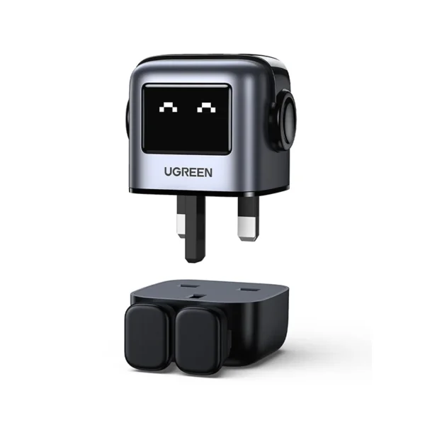 UGREEN CD361 U + 2C 65W ROBOT GAN TECH FAST CHARGER - Image 2