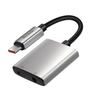 McDodo CA-5050 2in1 Type C to Type C + 3.5mm Audio Adapter