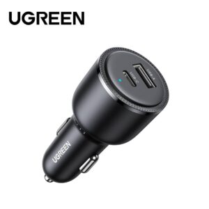 UGREEN EC701 63W 2-PORT FAST CAR CHARGER