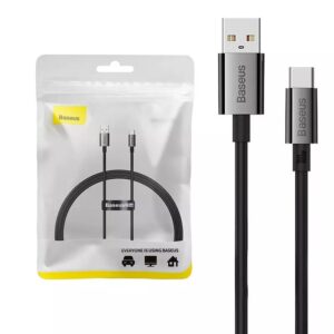 Baseus Data Cable USB to Type-C 100W 1m Superior Series Fast Charging  Cluster Black   P10320102114-00
