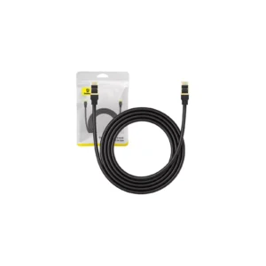 Baseus High Speed CAT8 40Gigabit Ethernet Cable (Round Cable)2m Cluster Black B0013320A111-03