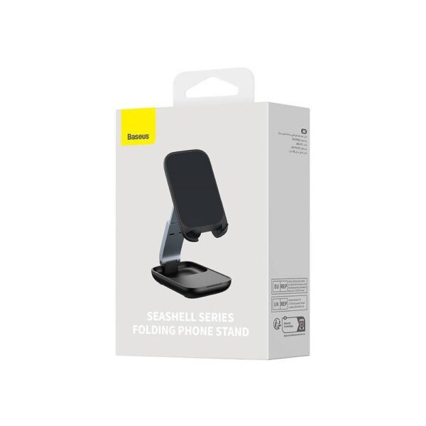 Baseus Seashell Series Folding Phone Stand Cluster Black B10551500111-00 - Image 2