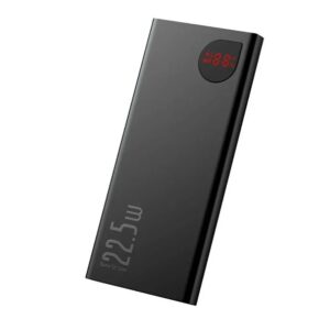Baseus Power Bank 10000mAh 22.5W  Adaman Metal Digital Display Quick Charge Black 2024