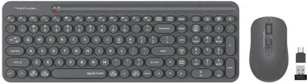 FGS1035Q GREY FSTYLER SILENT CLICK WIRELESS COMBO SET - Image 2