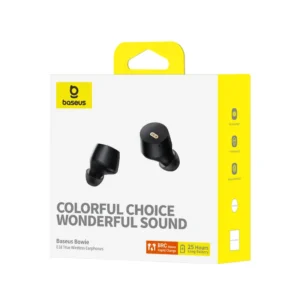 Baseus Bowie E18 True Wireless Earphones  Cosmic Black