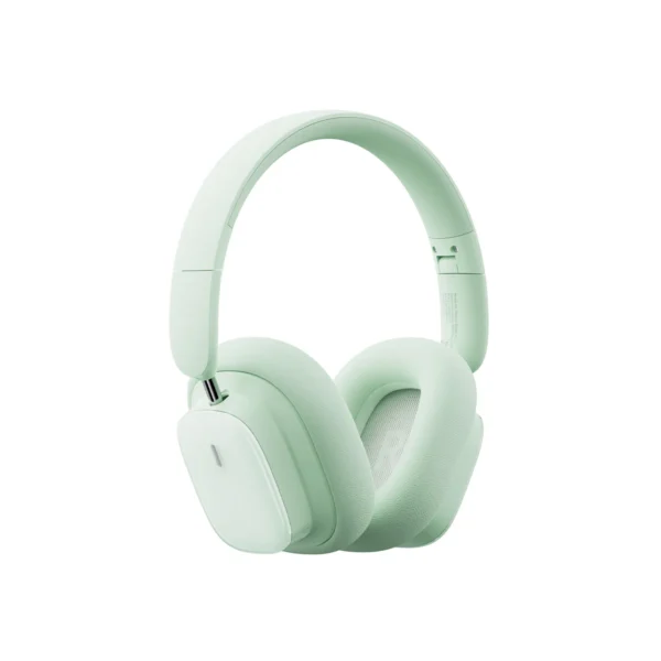 Baseus Bowie Series H1i Head-mounted Noise Canceling Bluetooth Headphones Photosynthetic Green - Image 2