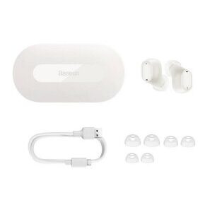OS-Baseus Bowie EZ10 True Wireless Earphones White