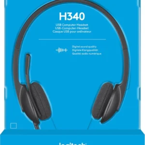 LOGITECH H340 USB HEADSET (BLACK)