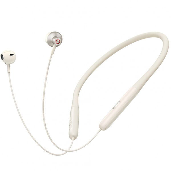 Baseus Bowie P1 Neckband Wireless Earphones Stellar White - Image 2