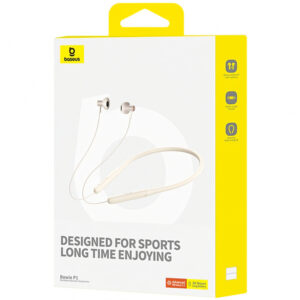 Baseus Bowie P1 Neckband Wireless Earphones Stellar White