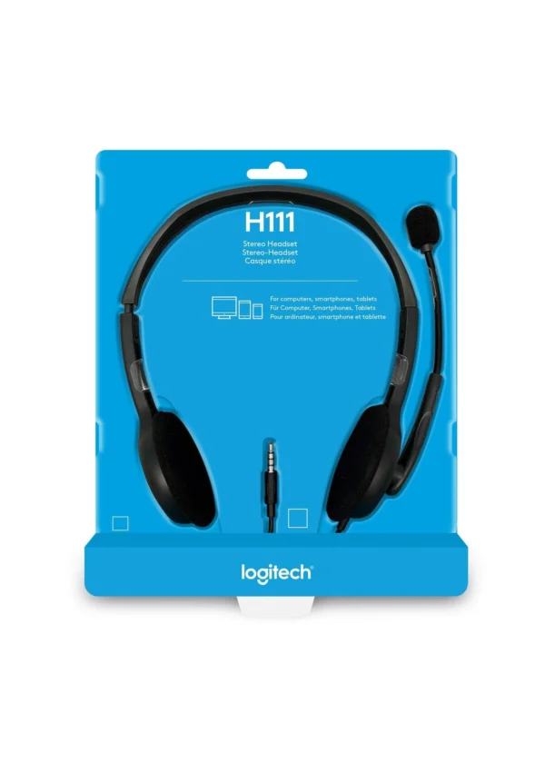LOGITECH H111 STEREO HEADSET - Image 2