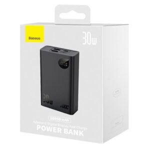 Baseus Power Bank 20000mAh 30W Adaman2 Digital Display Fast Charge （VOOC Edition） Black
